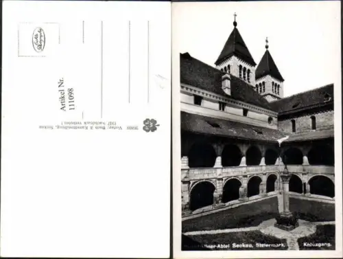 111098,Abtei Seckau bei Knittelfeld 1937