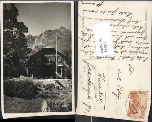 116922,Scheiblalm Edelrautehütte bei Judenburg 1930