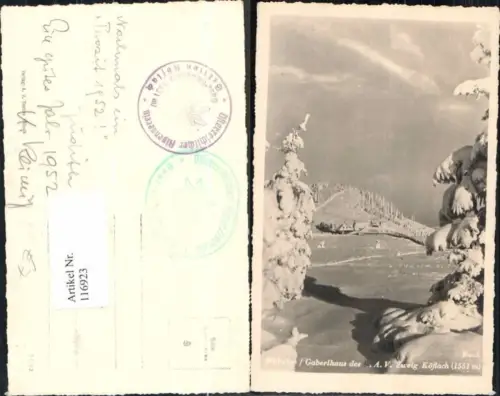 116923,Gaberlhaus Stubalpe bei Köflach 1940