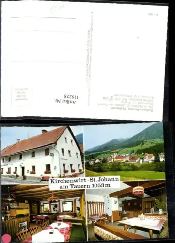 119228,St. Johann a. Tauern Kirchenwirt Inh. Walcher