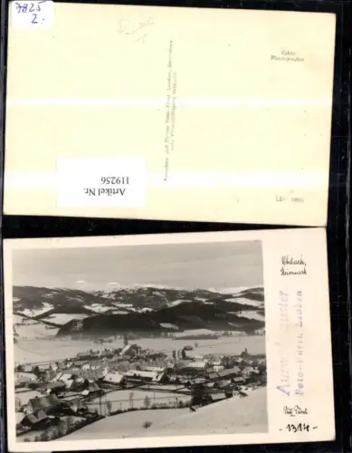 119256,Obdach Winteransicht Auswahlmuster pub Fürst 1314
