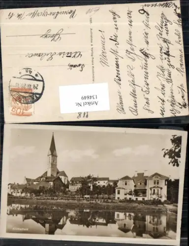 134849,Knittelfeld Partie im Ort 1928