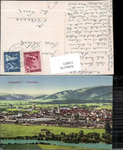 134853,Knittelfeld Obersteiermark Fabrik 1914