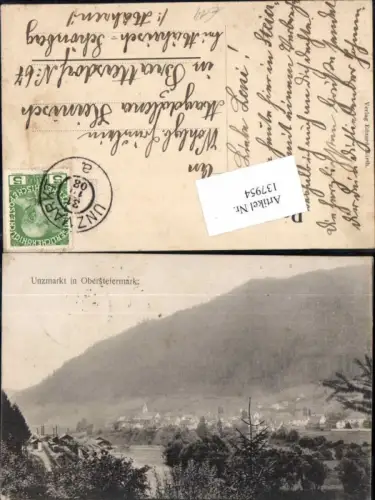 137954,Unzmarkt in Obersteiermark 1908
