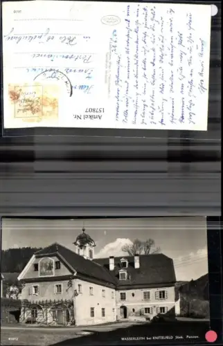 157807,Wasserleith b. Knittelfeld Pension 1954