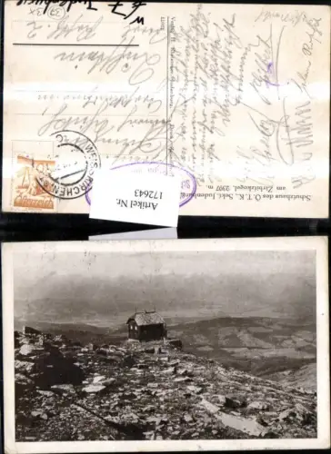 172643,Zibritzkogel b. Judenburg Schutzhaus