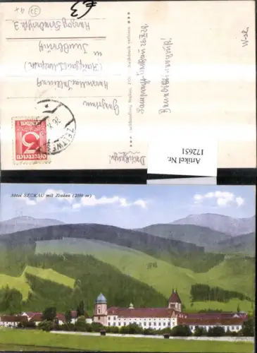172651,Seckau Abtei m. Zinken