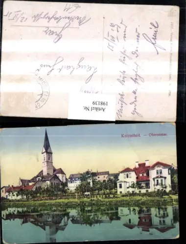 198139,Knittelfeld Obersteier Partie Kirche