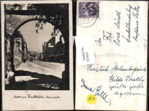 227052,Motiv aus Knittelfeld Straßenansicht
