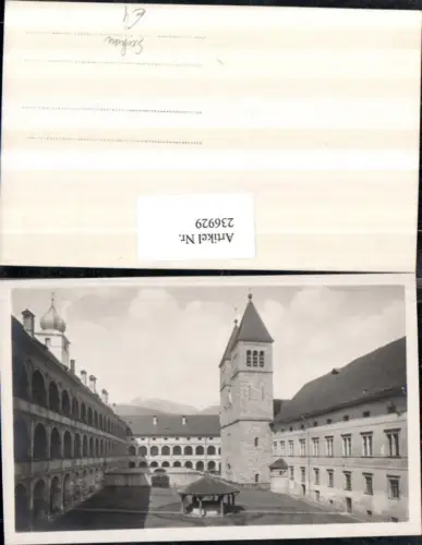 236929,Kloster Abtei Seckau Hof Arkaden Türme