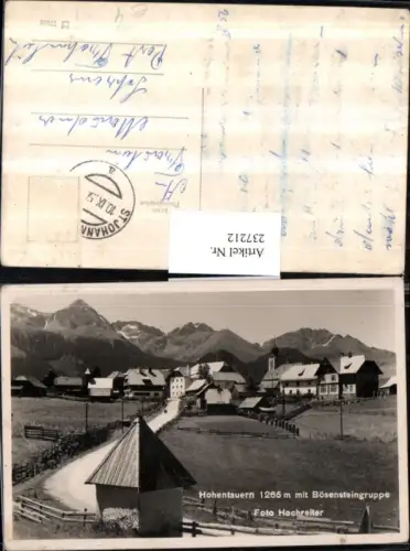 237212,Hohentauern Teilansicht m. Bösensteingruppe pub Foto Hochreiter