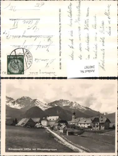 240787,Hohentauern Totale m. Bösensteingruppe