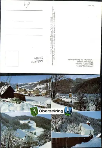 257664,Oberzeiring Totale Kapelle Winterbilder Mehrbildkarte