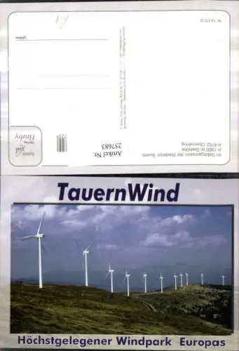 257683,Oberzeiring Windpark Windräder Windrad