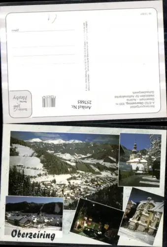 257685,Oberzeiring Totale Marienstatue Kirche Winterbilder Mehrbildkarte