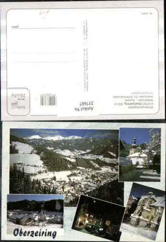 257687,Oberzeiring Totale Marienstatue Kirche Winterbilder Mehrbildkarte