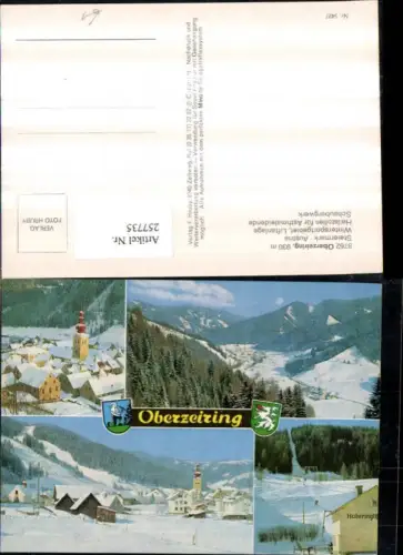 257735,Oberzeiring Totale Kirche Berglift Skilift Winterbilder Mehrbildkarte