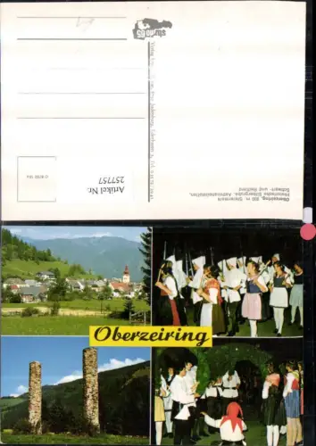 257757,Oberzeiring Totale Schwert- u. Reiftanz Hochgericht Säulen Mehrbildkarte