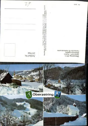 257764,Oberzeiring Totale Kirche Winterbilder Mehrbildkarte