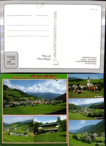 257786,Oberzeiring Totale Kurhaus St. Oswald Kirche Möderbrugg Pusterwald Mehrbildkarte