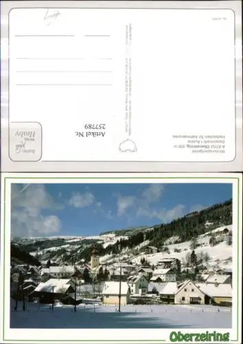 257789,Oberzeiring Teilansicht Winterbild