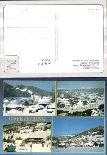 257796,Oberzeiring Totale Kirche Kurhaus Winterbilder Mehrbildkarte