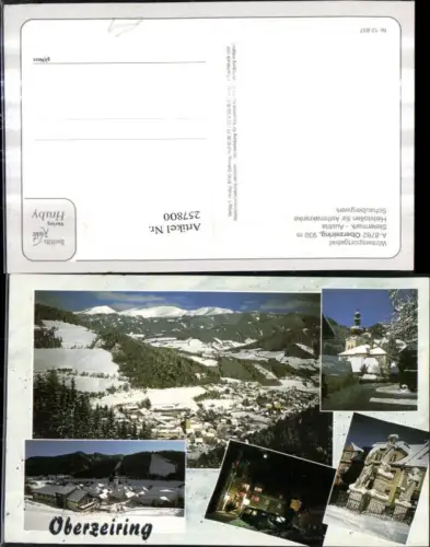 257800,Oberzeiring Totale Kirche Marienstatue Winterbilder Mehrbildkarte