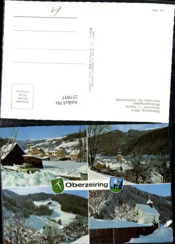 257807,Oberzeiring Totale Kirche Winterbilder Mehrbildkarte