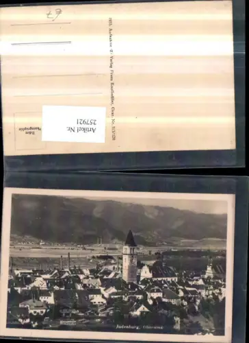 257921,Judenburg Teilansicht Stadtturm Turm Kirche