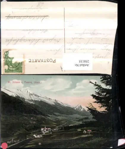 258135,St. Johann am Tauern Totale Bergkulisse
