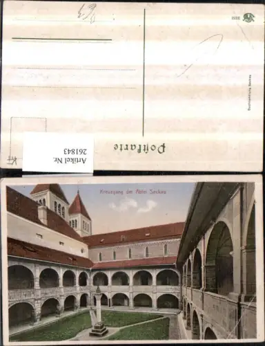 261843,Kreuzgang d. Abtei Seckau Arkaden