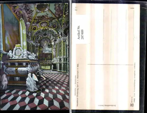 287409,Seckau Abteikirche Mausoleum Erzherzog Carl 2