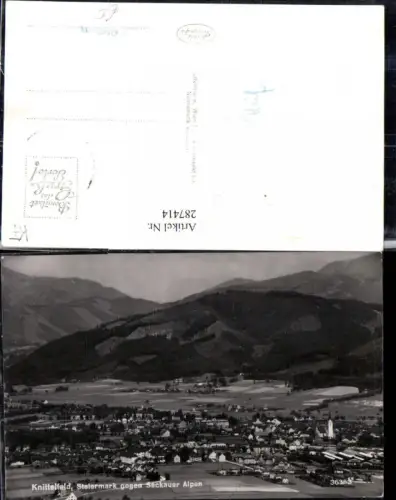 287414,Knittelfeld Totale geg. Seckauer Alpen