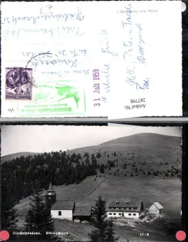 287798,Gleinalpenhaus Kirche b. Knittelfeld