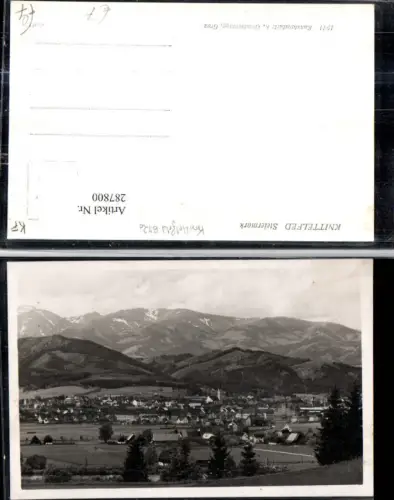 287800,Knittelfeld Totale Bergkulisse