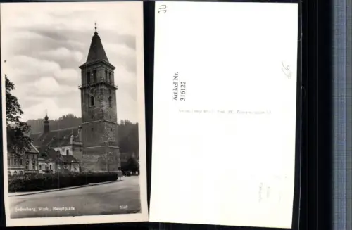 316122,Judenburg Hauptplatz Stadtturm Turm Kirche
