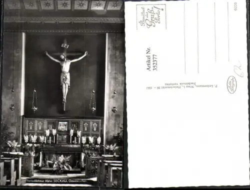 352377,Benediktinerabtei Seckau Gnadenaltar Kruzifix