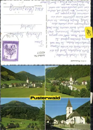 425217,Mehrbild Ak Pusterwald Kirchen