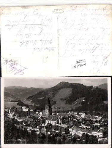 512397,Judenburg Totale Bergkulisse