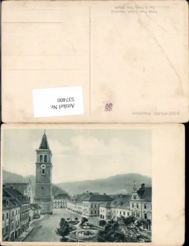 537400,Judenburg Hauptplatz 1918