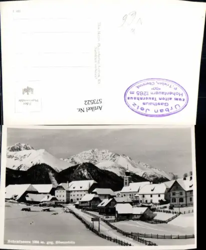 573522,Verlag Hohentauern Bösenstein bei Trieben pub Max Mayer