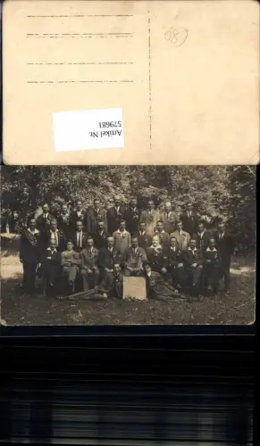 579681,Foto-AK Trofaiach Gründungsfest Arbeiter Gesangsverein 1924