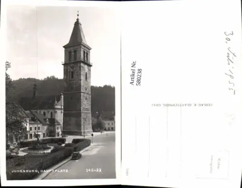 580238,Foto Ak Judenburg Hauptplatz