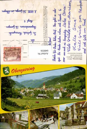 640056,Mehrbild Ak Oberzeiring Pölstal Asthma-Heilstollen