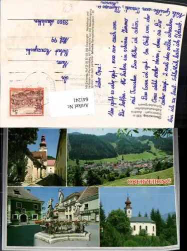 641241,Mehrbild Ak Oberzeiring Pölstal Ansichten
