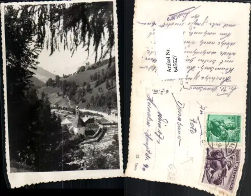 645627,tolle Foto-AK Donnersbach Donnersbachwald Kiche Umgebung