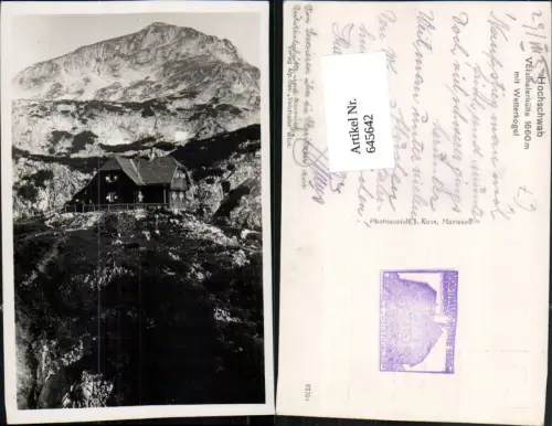 545642,Hochschwab Voisthalerhütte Dullwitz Aflenz Seewiesen Fölz