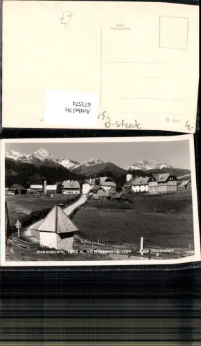 673574,Foto Ak Hohentauern m. Bösensteingruppe