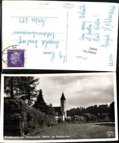66442,Radkersburg Motiv am Stadtgraben