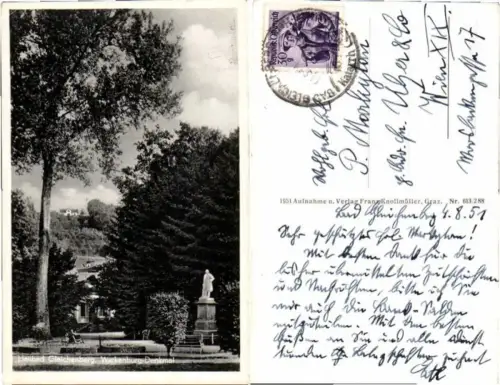 67690,Heilbad Gleichenberg Wickenburg Denkmal